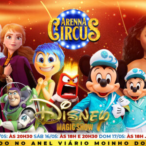 Ingresso Arenna Circus |Anel Viário | Goiânia - GO | 15/05/2026 - Sexta-Feira 20h30min
